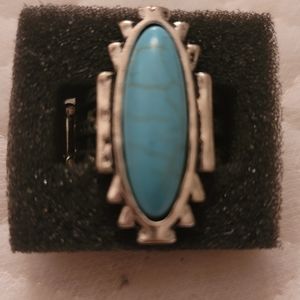 Blue Turquoise Ring